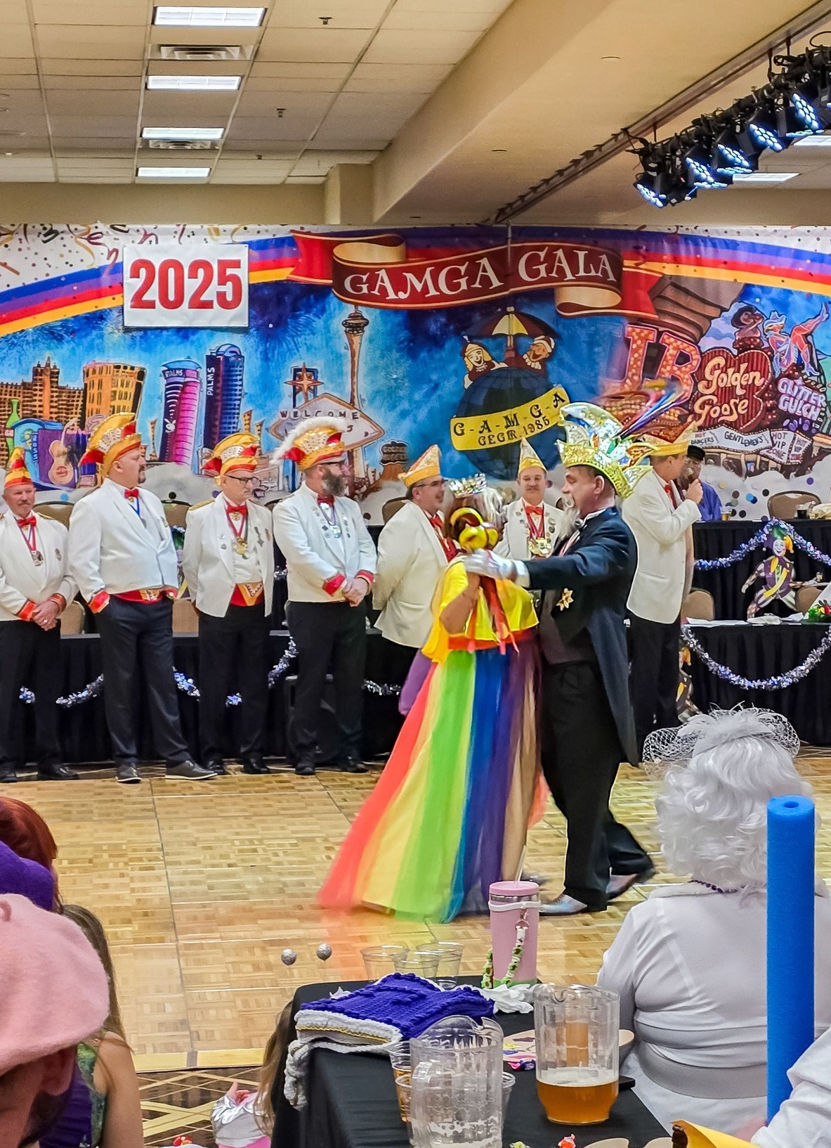 German American Mardi Gras Association GAMGA Karneval Prinzenpaar 2022 in Las Vegas